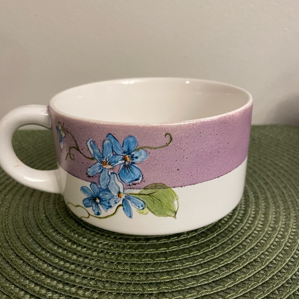 Floral Ceramic Mugs Flower/Spring Pattern - Picture 5 of 13